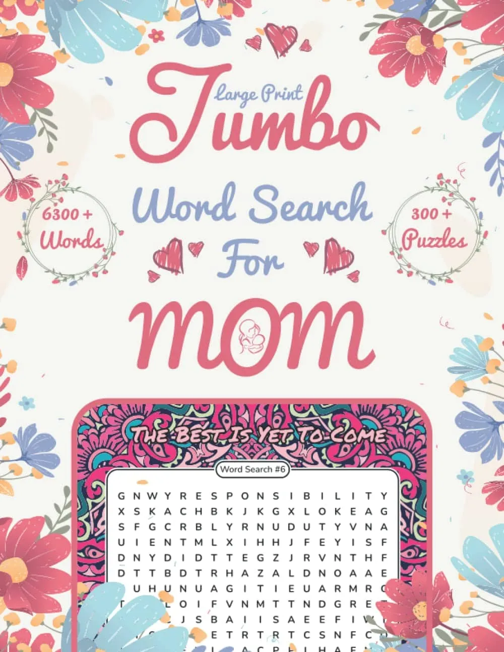 Jumbo Word Search for Mom: 301 Puzzles