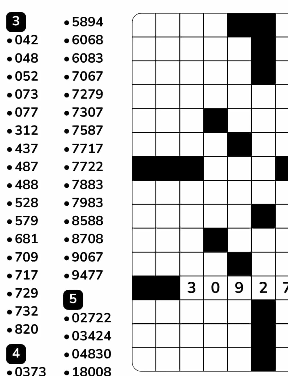 A close-up of a puzzle, showing the print size