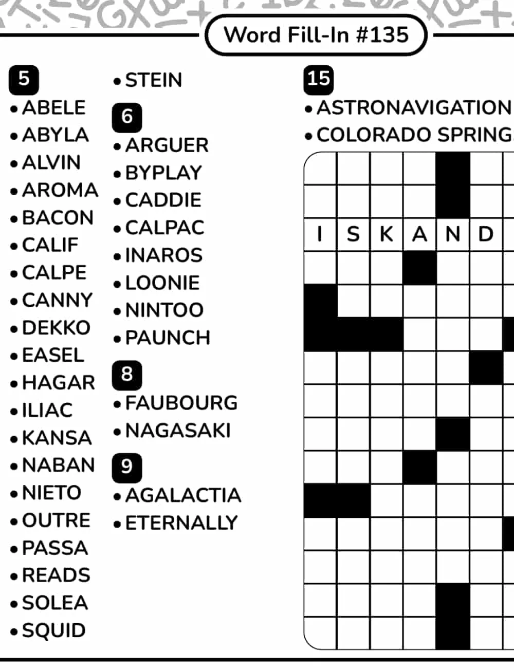 A close-up of a puzzle, showing the print size