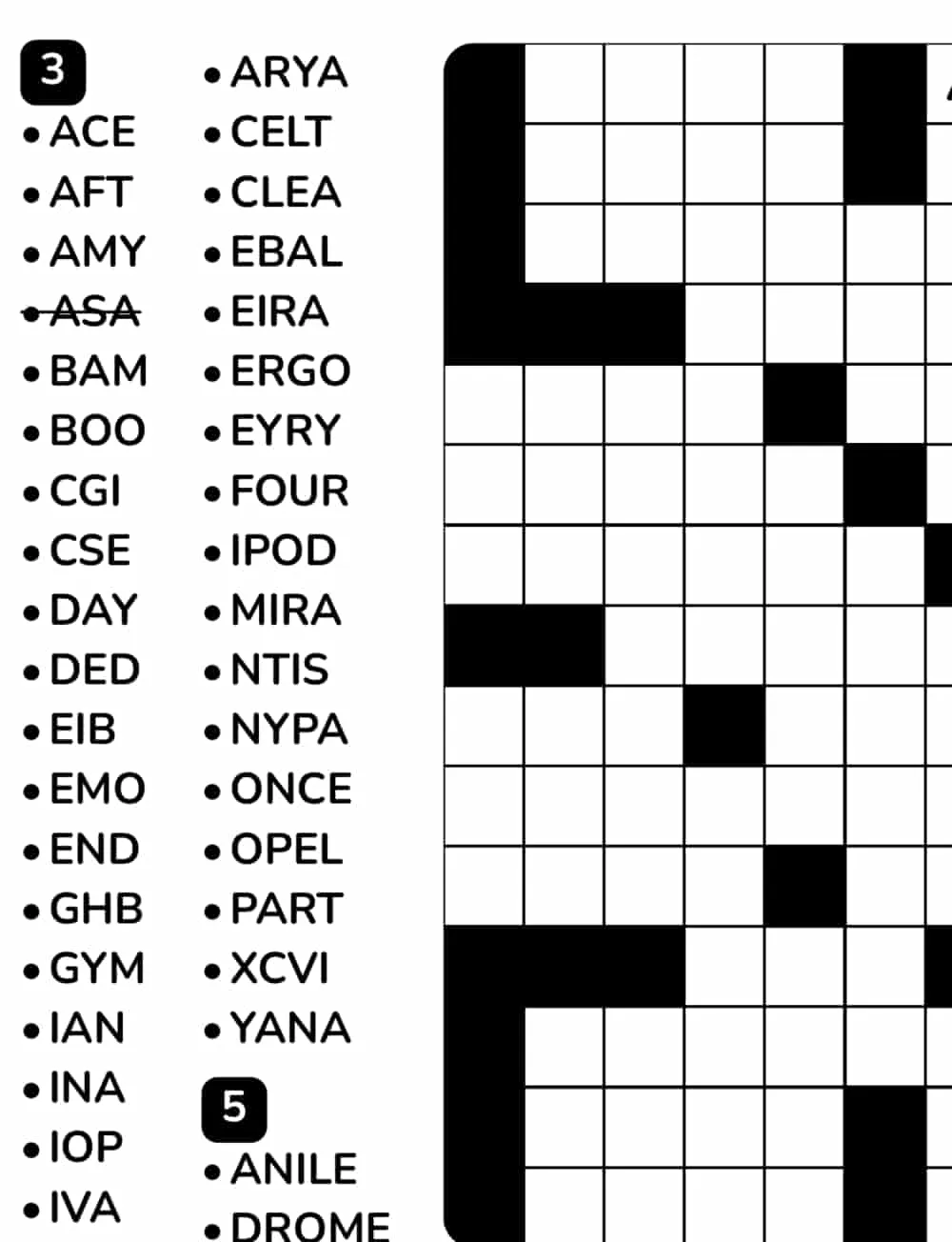 A close-up of a puzzle, showing the print size