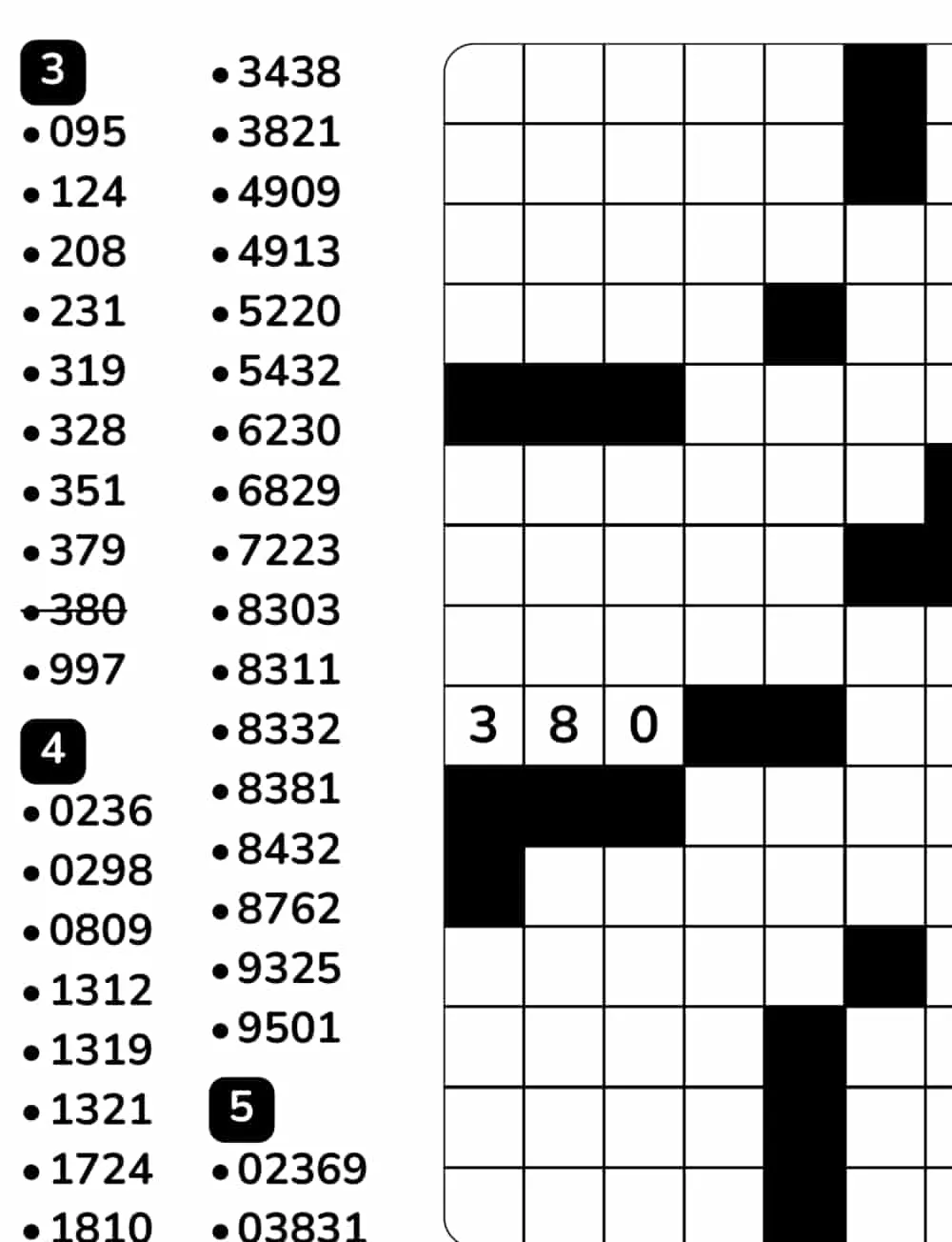 A close-up of a puzzle, showing the print size