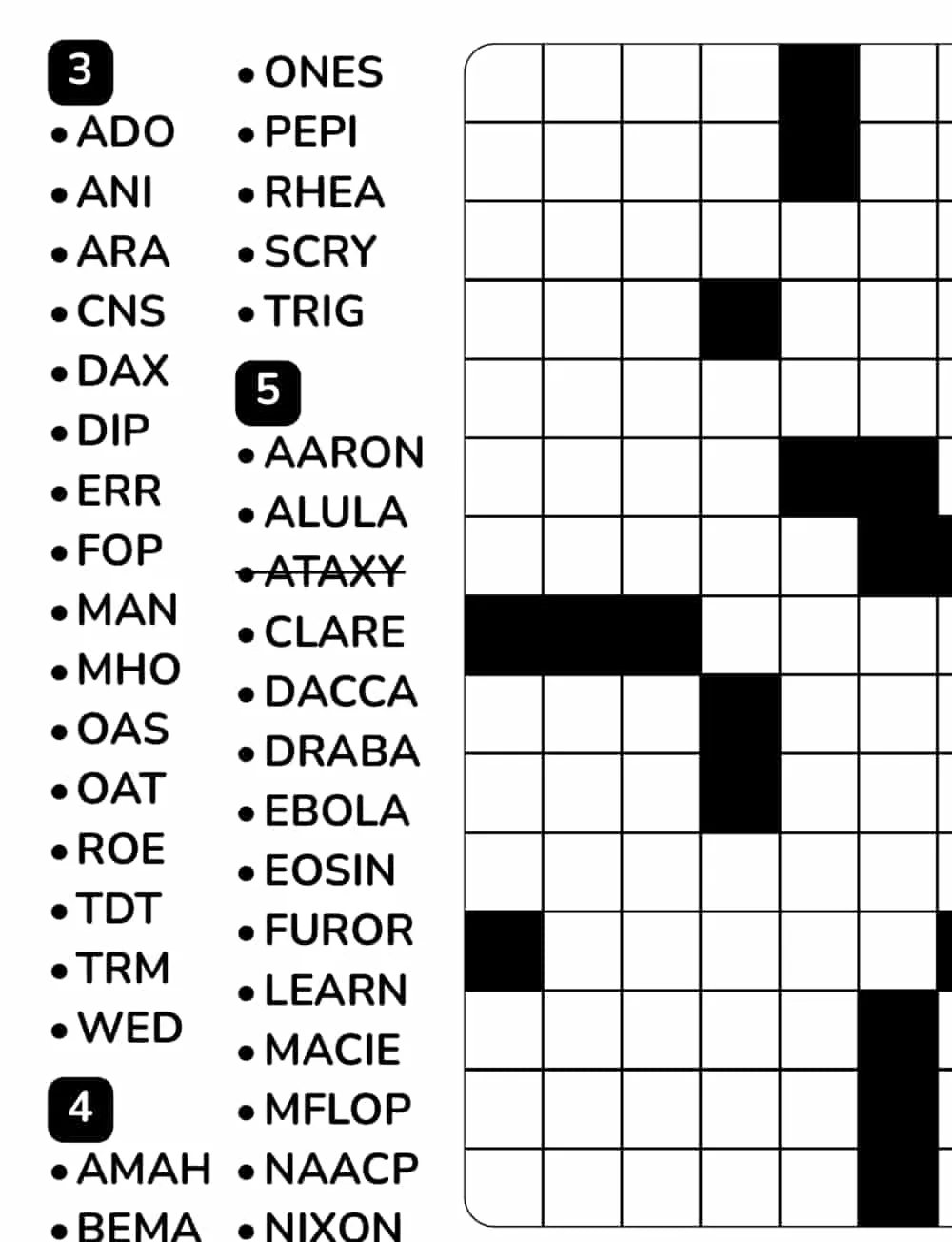 A close-up of a puzzle, showing the print size