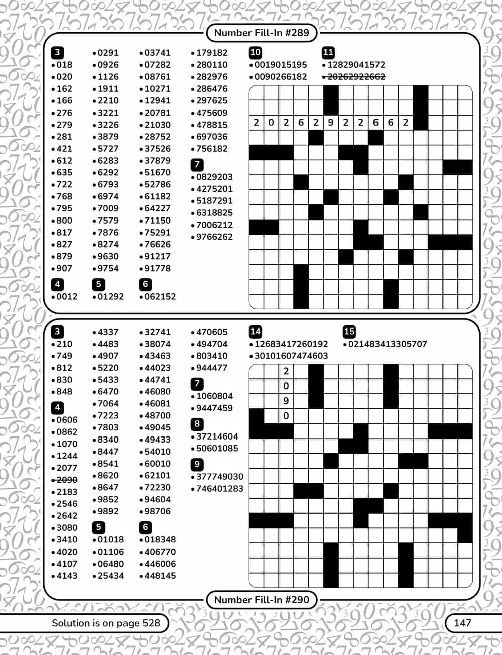 A puzzle page