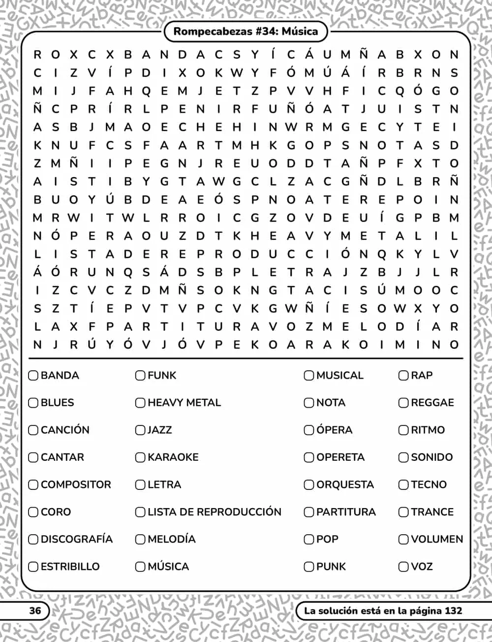 A puzzle page
