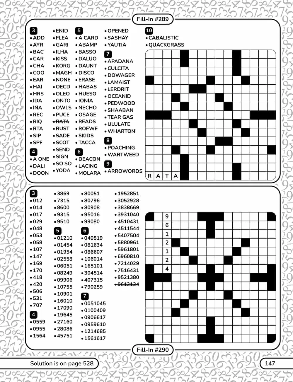 A puzzle page