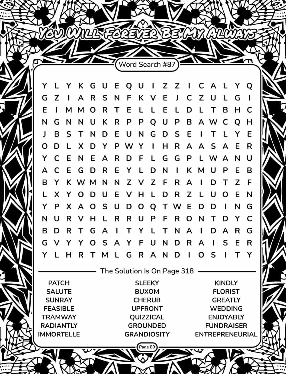 A puzzle page