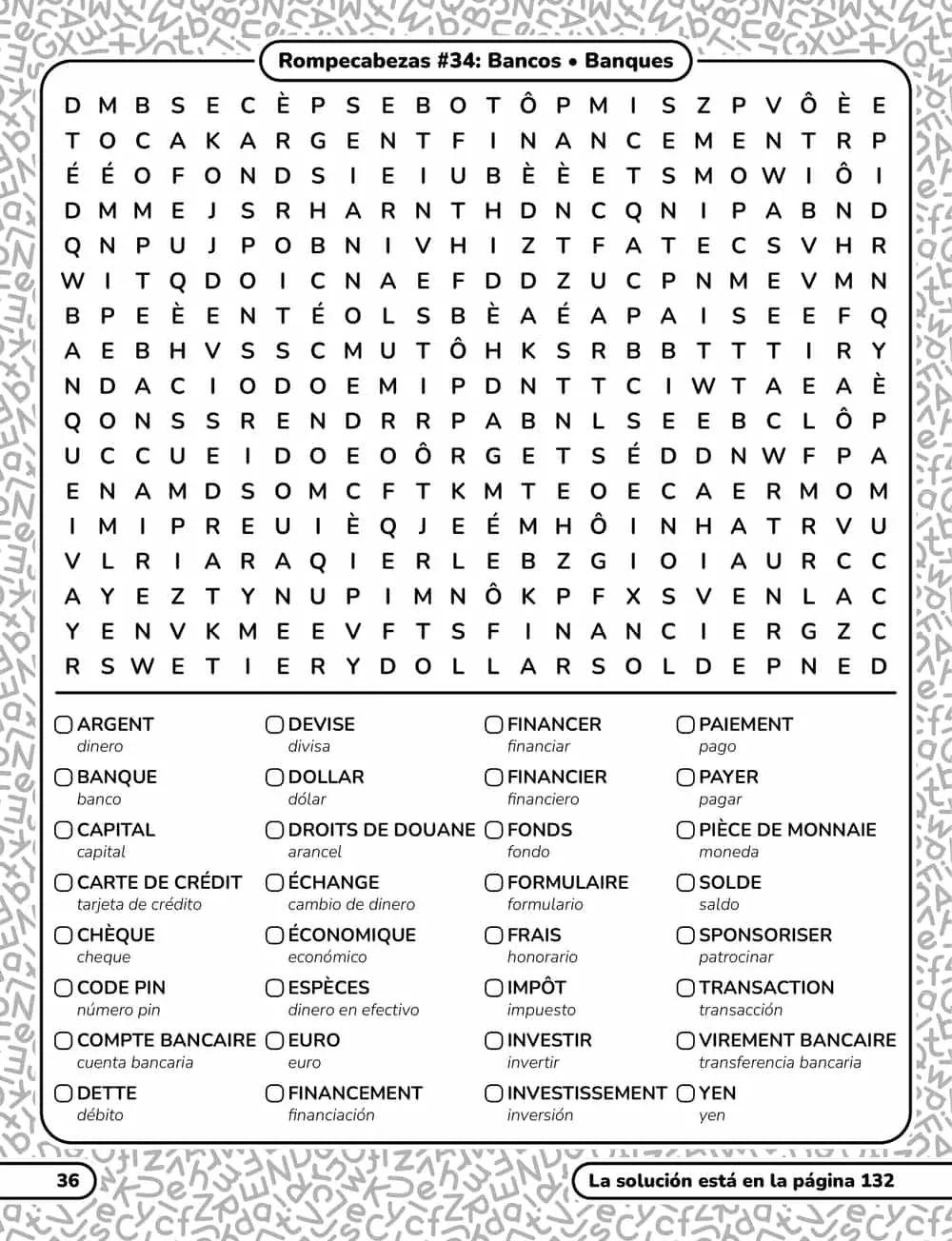 A puzzle page