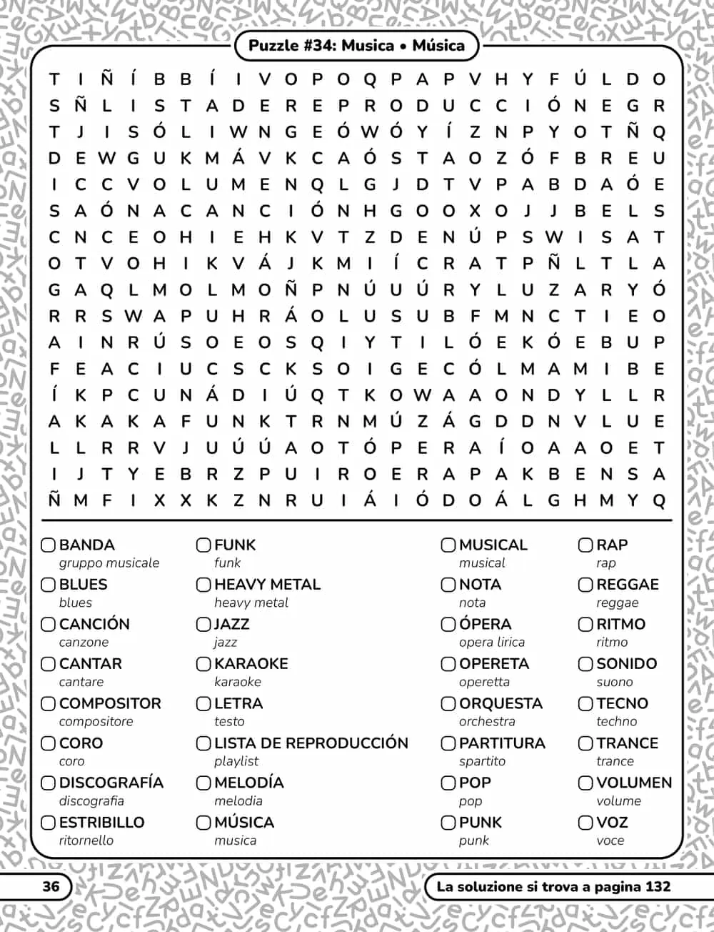 A puzzle page