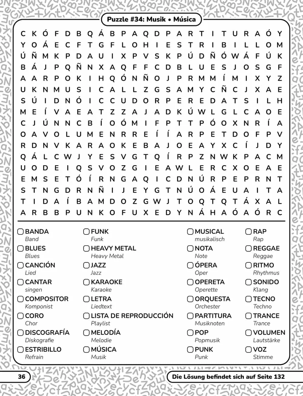 A puzzle page