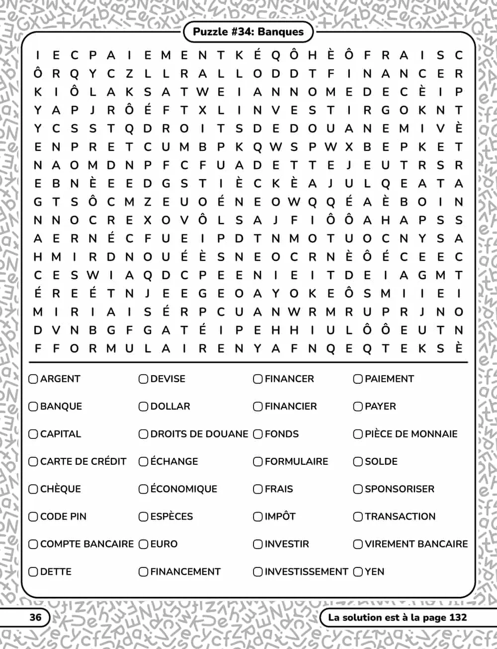 A puzzle page