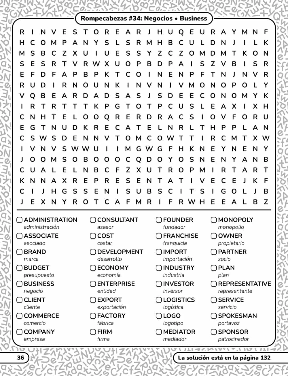 A puzzle page
