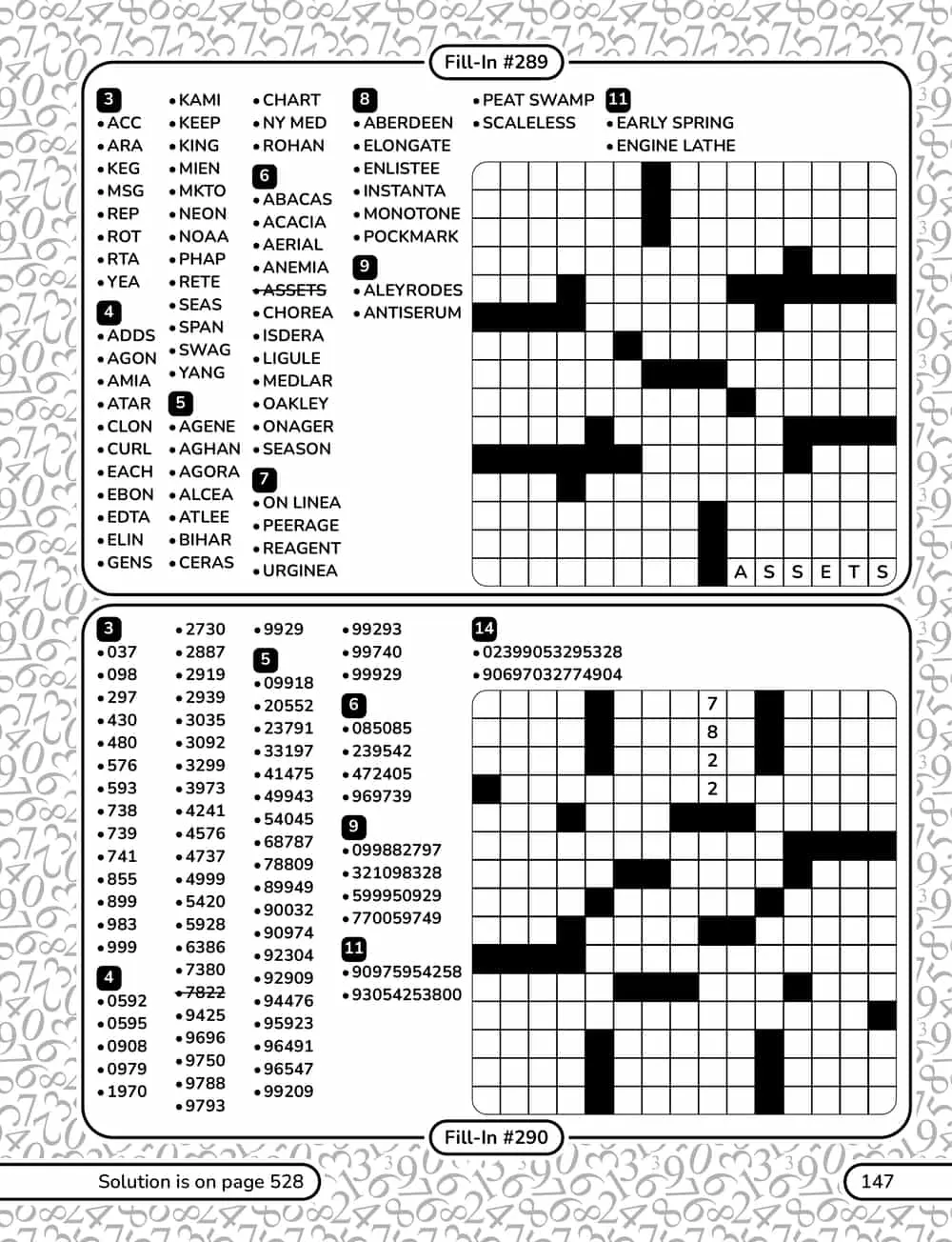 A puzzle page