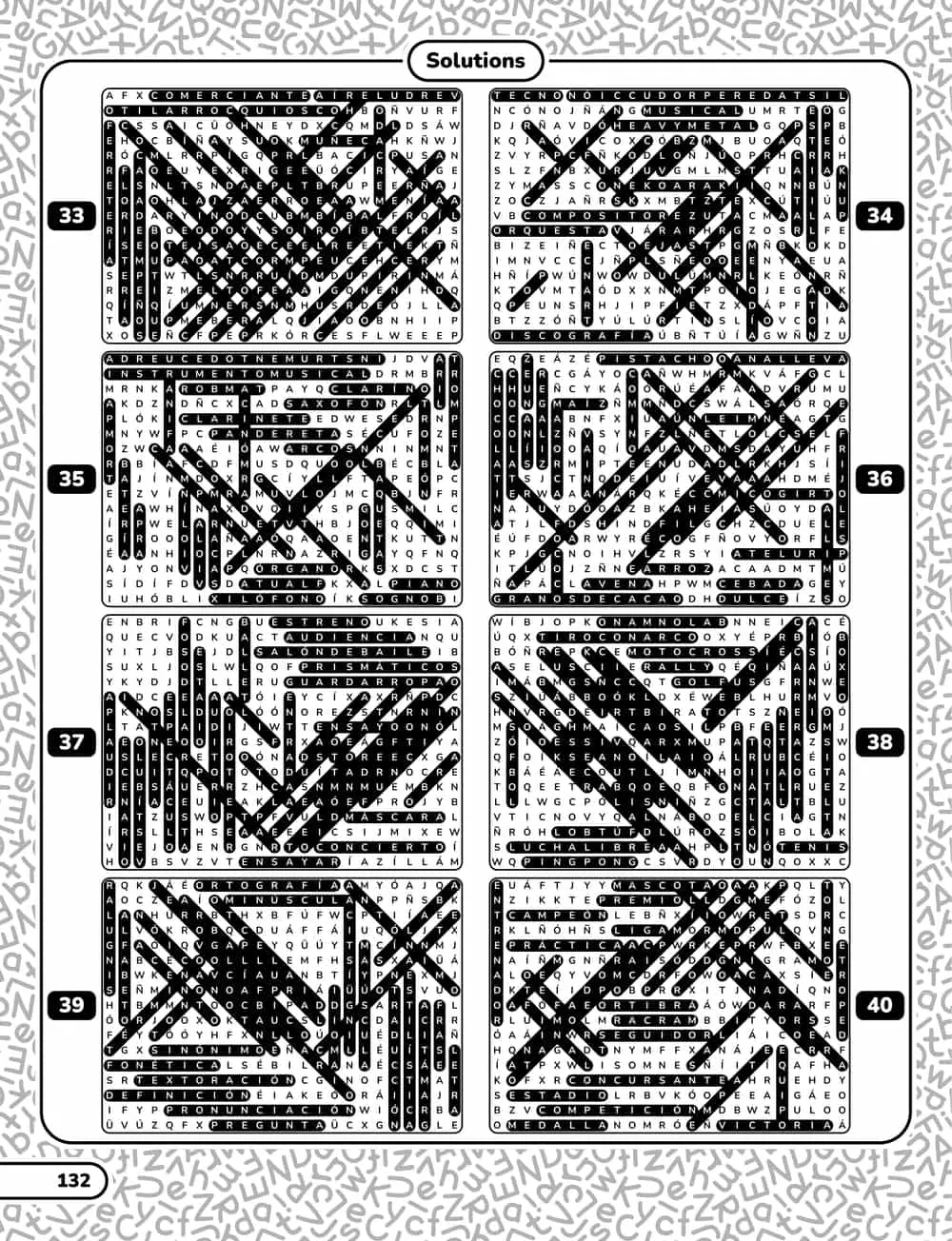 A solution page