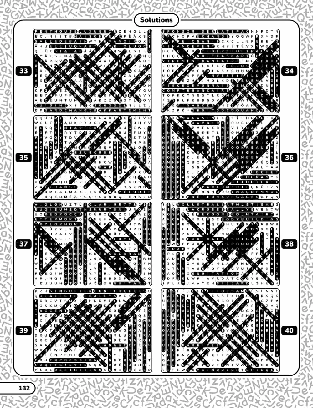 A solution page