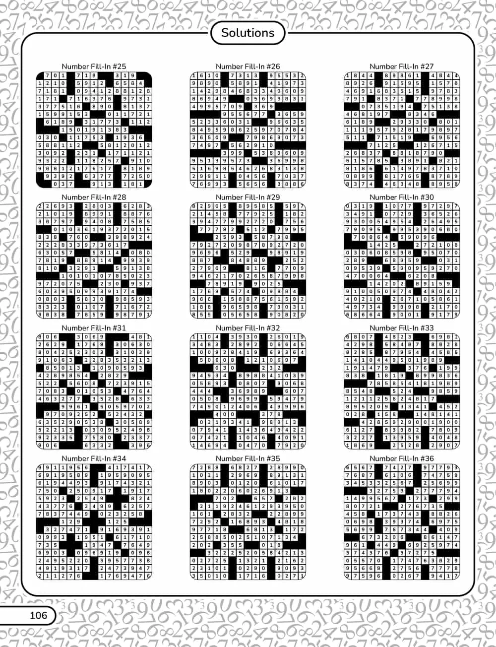 A solution page
