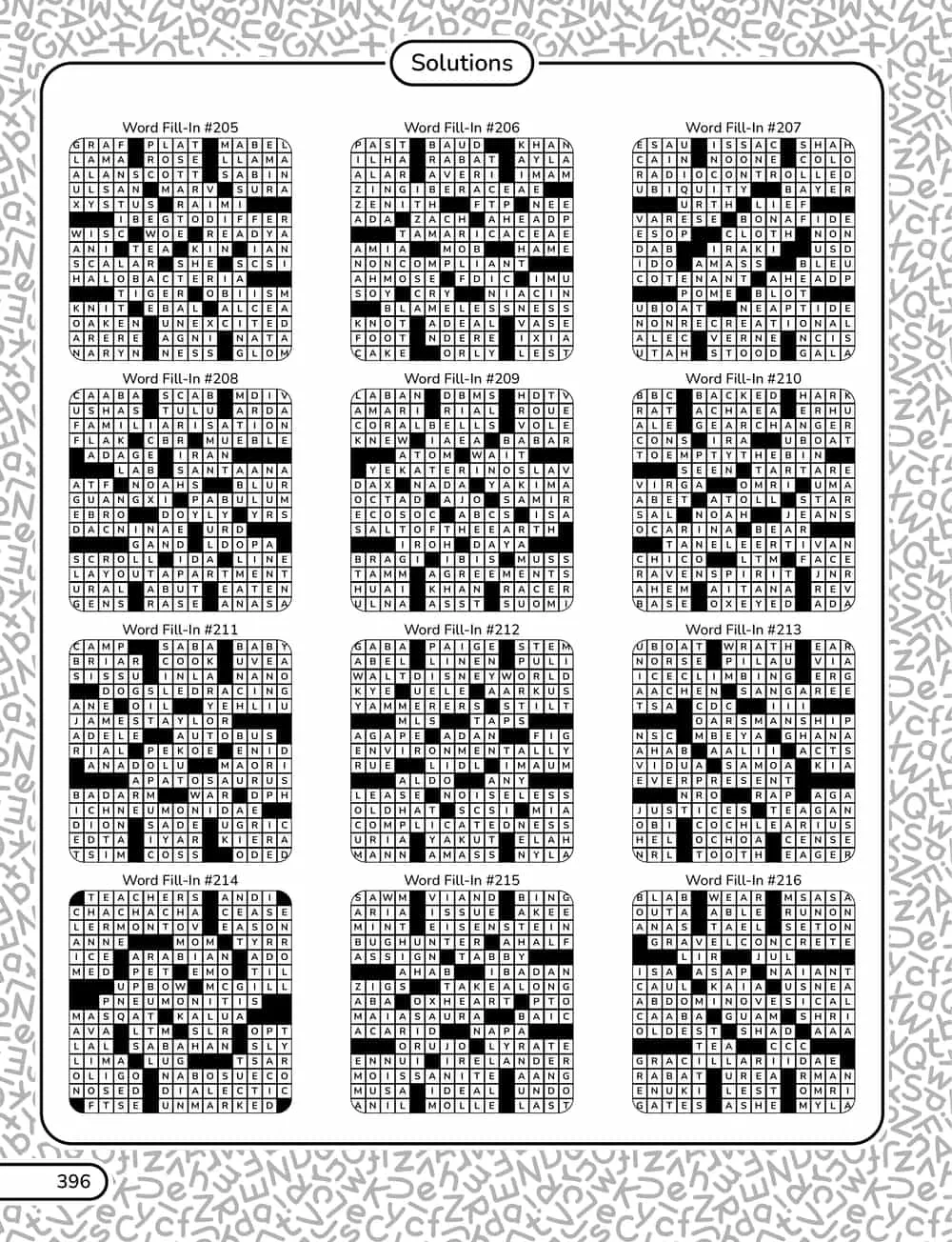 A solution page