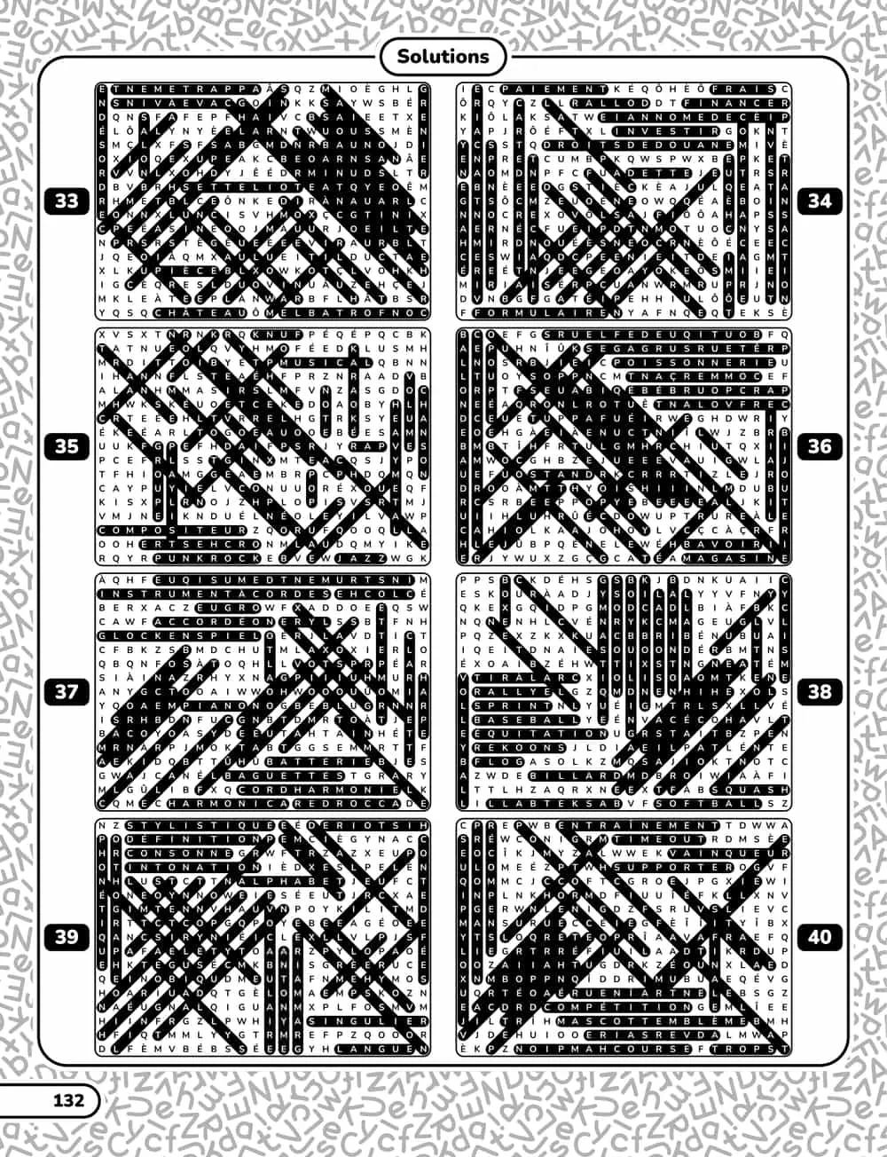 A solution page