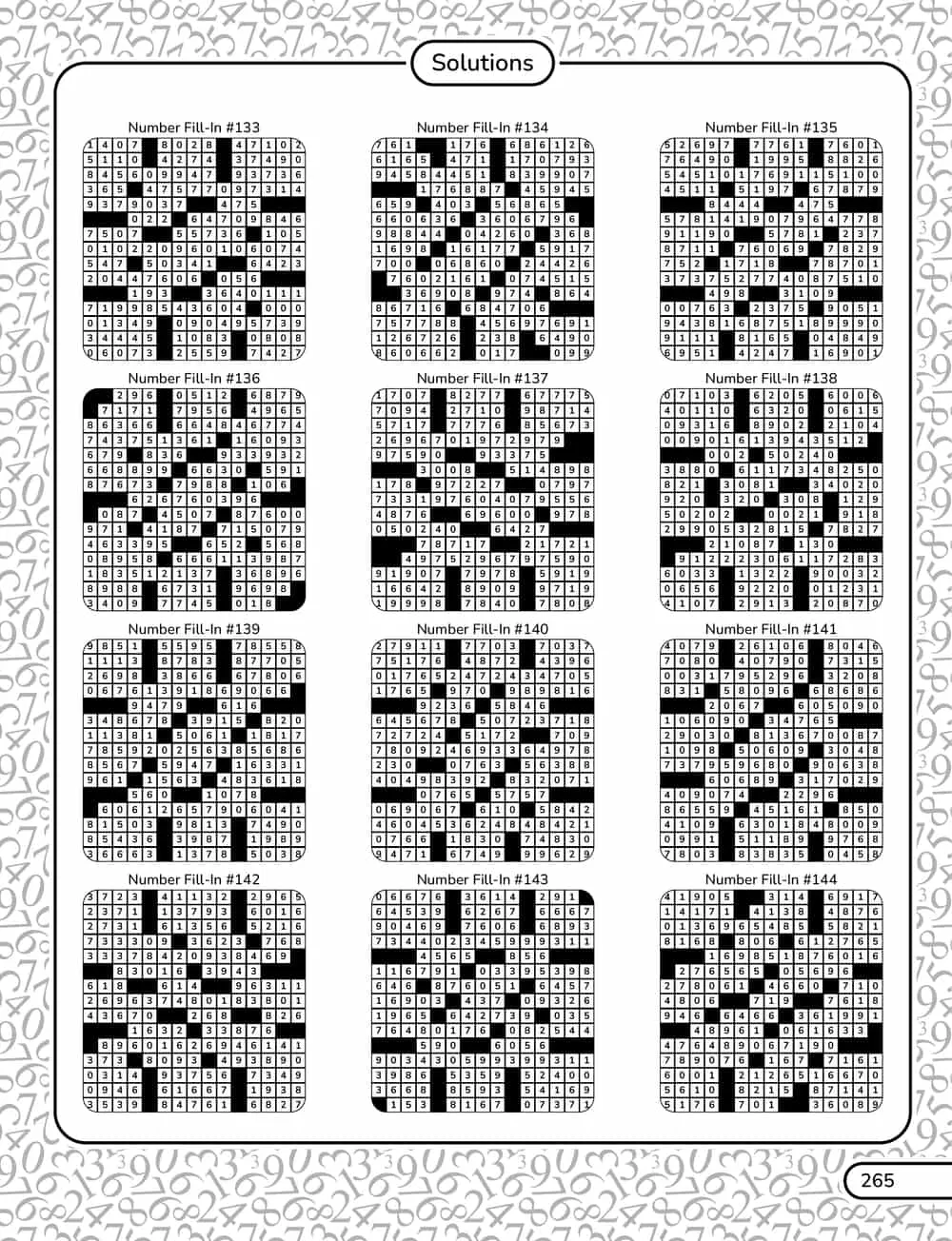 A solution page