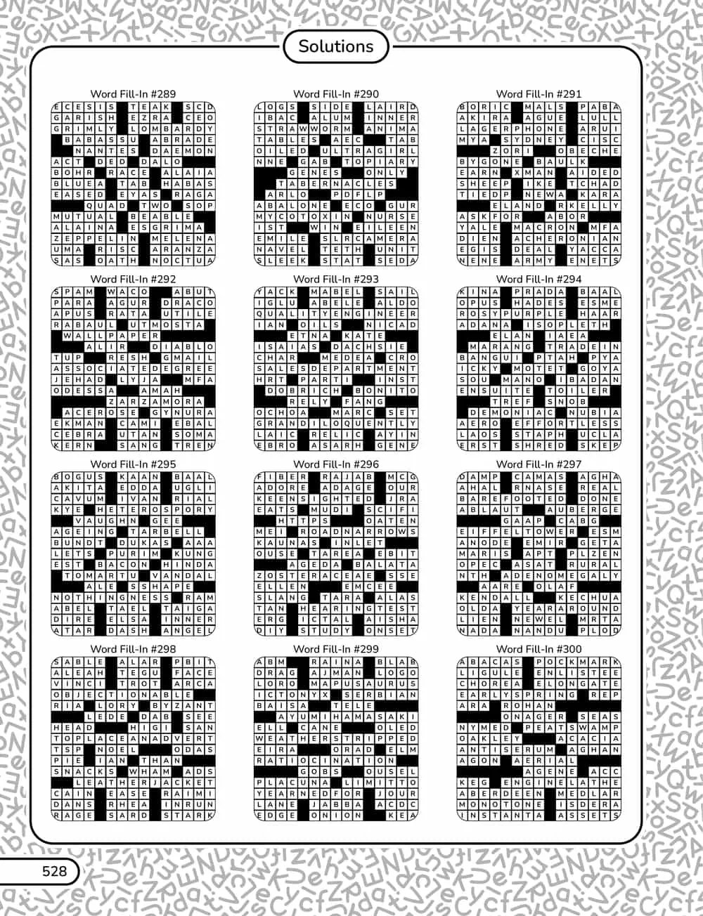 A solution page