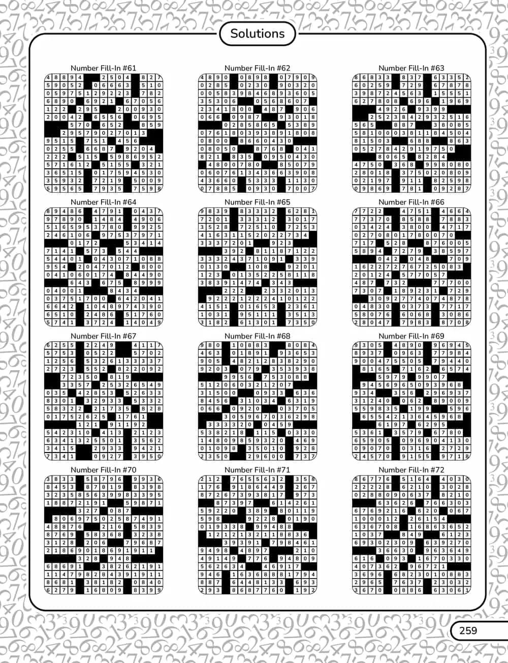 A solution page