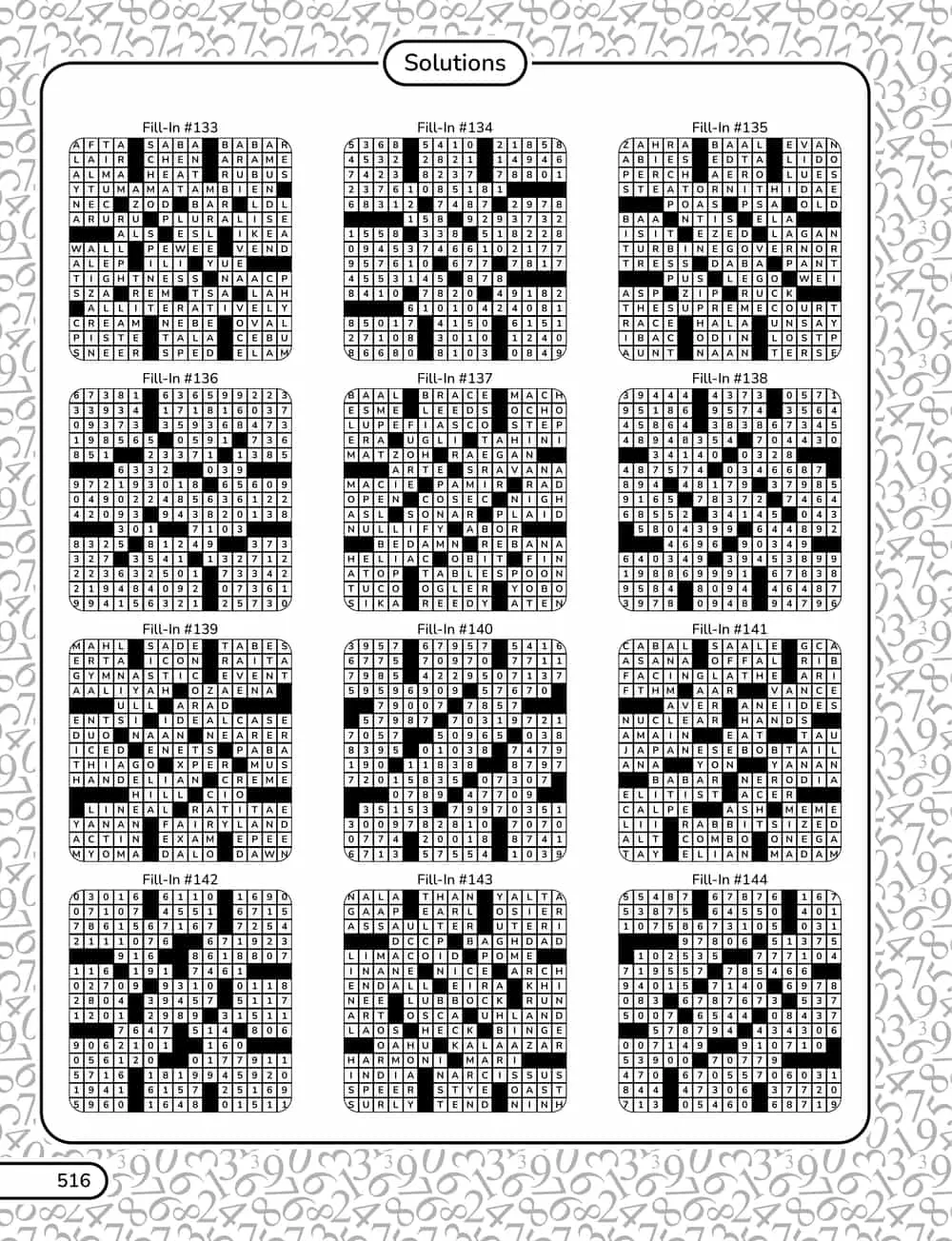 A solution page