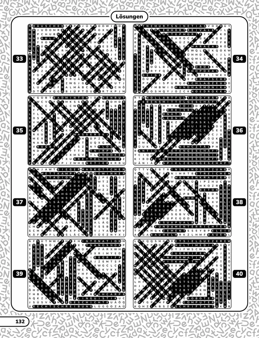 A solution page