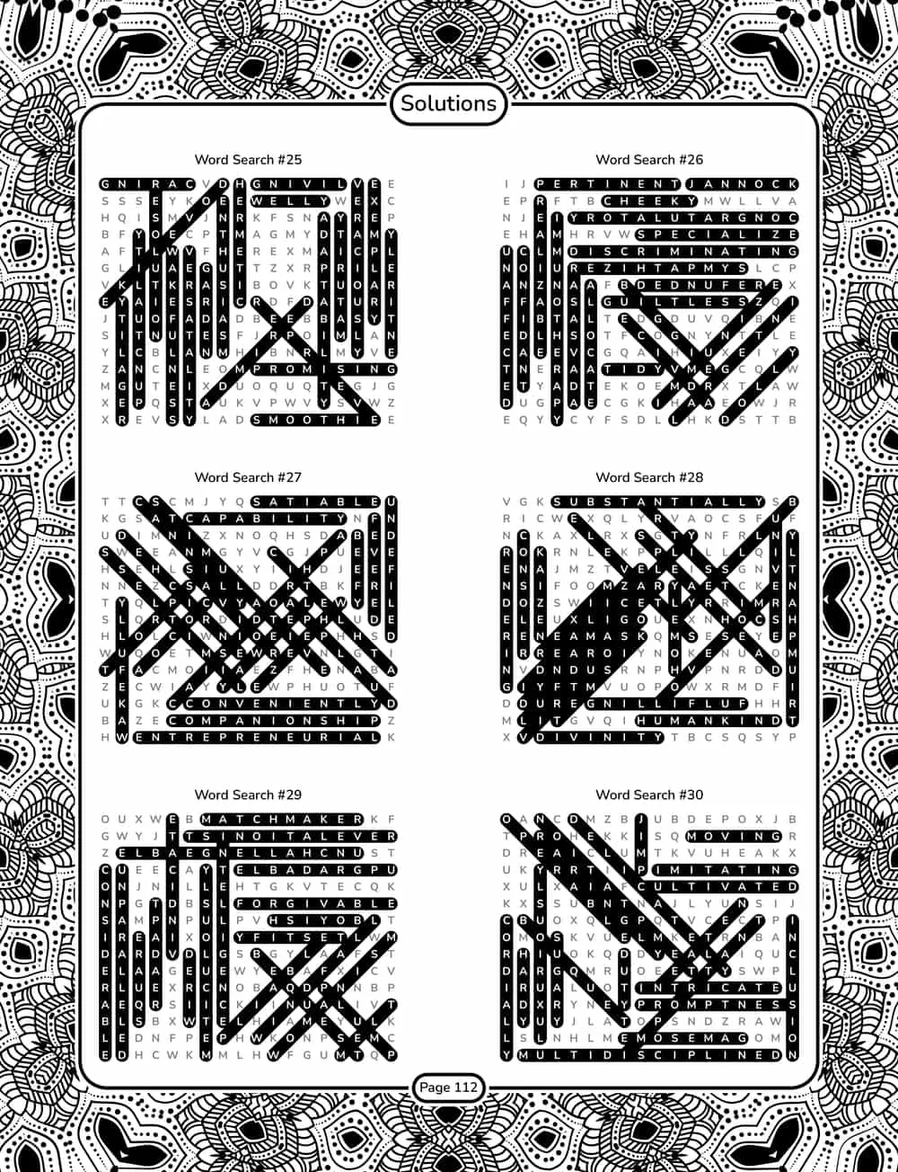 A solution page